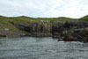 Á veg inn í havnina í Mykinesi / På vej ind i havnen på Mykines / Entering the harbour in Mykines.