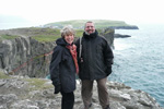 Elaine & Ricardo Palma, víðagitin lúsafrøðingur úr New Zealandi, vitjaðu Føroyar í mai 2009 / Elaine & Ricardo Palma, highly estimated lice expert from New Zealand, payed Faroe Islands a visit in May 2009.