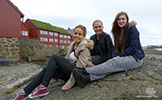 Marianna, Ronja & Jóhanna, Bakkahella, Tórshavn 15.06.2014