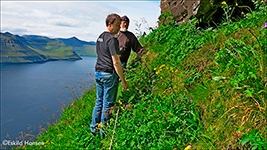 Dnial Jespersen, Jens-Kjeld Jensen & Eskild Hansen, Blskorar, Kalsoy 28.06.2014