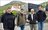 Sonur Eskild, Jens-Kjeld, Eskild & Dánial, Húsar, Kalsoy 28.06.2014