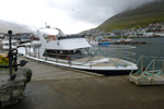 Viljin røkir rutuna hendan dagin / The boat Viljin is on route this day