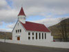 Skála kirkja / Kirken i Skála / The church in Skála.