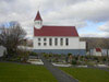 Skála kirkja / Kirken i Skála / The church in Skála.