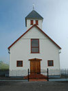 Rituvíkar kirkja / Kirken i Rituvík / The church in Rituvík.