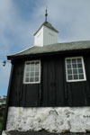 Nes kirkja / Den gamle kirke i Nes / The old church in Nes.