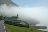 Kunoyar kirkja / Kirken i Kunoy / The church in Kunoy.