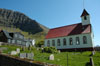 Kunoyar kirkja / Kirken i Kunoy / The church in Kunoy.