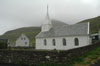 Kirkjan í Fámjin / Kirken i Fámjin / The church in Fámjin.