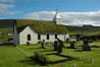 Skálavíkar kirkja / Kirken i Skálavík / The church in Skálavík.