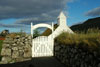 Húsavíkar kirkja / Kirken i Húsavík / The church in Húsavík.