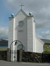 Hósvíkar kirkja / Kirken i Hósvík / The church in Hósvík.