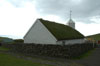 Mykinesar kirkja / Kirken p Mykines / The church in Mykines.