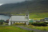 Svínoyar kirkja / Kirken på Svínoy / The church in Svínoy.