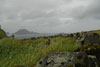 Kirkjugarðurin í Gásadali / Kirkegården i Gásadalur / The cemetery in Gásadalur.