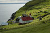 Hattarvíkar kirkja / Kirken i Hattarvík / The church in Hattarvík.