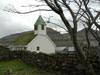 Oyndarfjarðar kirkja / Kirken i Oyndarfjørður / The church in Oyndarfjørður.