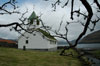 Oyndarfjarðar kirkja / Kirken i Oyndarfjørður / The church in Oyndarfjørður.