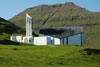 Nýggja Gøtu kirkja / Den ny kirke i Gøtu / The new church in Gøtu.