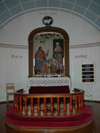 Nólsoyar kirkja / Kirken på Nólsoy / The church in Nólsoy.