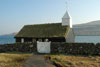 Kaldbaks kirkja / Kirken i Kaldbak / The church in Kaldbak.