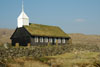 Kaldbaks kirkja / Kirken i Kaldbak / The church in Kaldbak.