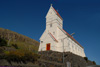 Tvroyrar kirkja / Kirken i Tvroyri / The church in Tvroyri.