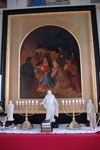 Sandavágs kirkja / Kirken i Sandavágur / The church in Sandavágur.