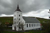 Mivgs kirkja / Kirken i Mivgur / The church in Mivgur.