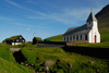 Viðareiðis kirkja / Kirken i Viðareiði / The church in Viðareiði.