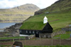 Funnings kirkja / Kirken i Funningur / The church in Funningur.