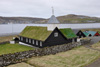 Sjóvar kirkja / Kirken i Sjógv / The church in Sjógv.