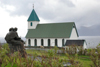 Gjar kirkja / Kirken i Gjgv / The church in Gjgv.