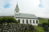 Svínoyar kirkja / Kirken på Svínoy / The church in Svínoy.