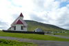 Hvalbiar kirkja / Kirken i Hvalba / The church in Hvalba.