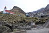 Kunoyar kirkja / Kirken i Kunoy / The church in Kunoy.