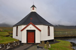 Haldarsvíkar kirkja / Kirken i Haldarsvík / The church in Haldarsvík