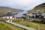 Haldarsvíkar kirkja / Kirken i Haldarsvík / The church in Haldarsvík