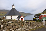 Haldarsvkar kirkja / Kirken i Haldarsvk / The church in Haldarsvk