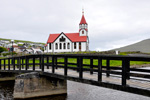 Sandavágs kirkja / Church of Sandavágur 05.06.2011