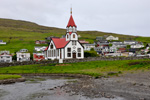 Sandavágs kirkja / Church of Sandavágur 05.06.2011