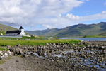 Norðskála kirkja / Kirken i Norðskála / The church in Norðskála 12.07.2010