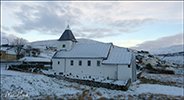 Hsvkar kirkja / The church in Hsvk 04.12.2018