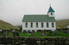 Gjáar kirkja / Kirken i Gjógv / The church in Gjógv.