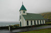 Gjáar kirkja / Kirken i Gjógv / The church in Gjógv.