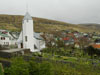 Vestmanna kirkja / Kirken i Vestmanna / The church in Vestmanna.