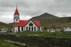 Sandavágs kirkja / Kirken i Sandavágur / The church in Sandavágur.