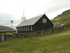 Sørvágs kirkja / Kirken i Sørvágur / The church in Sørvágur.