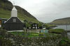 Bíggja kirkja / Kirken i Bøur / The church in Bøur.