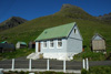 Kunoyar skúli / Skolen i Kunoy / The school in Kunoy.